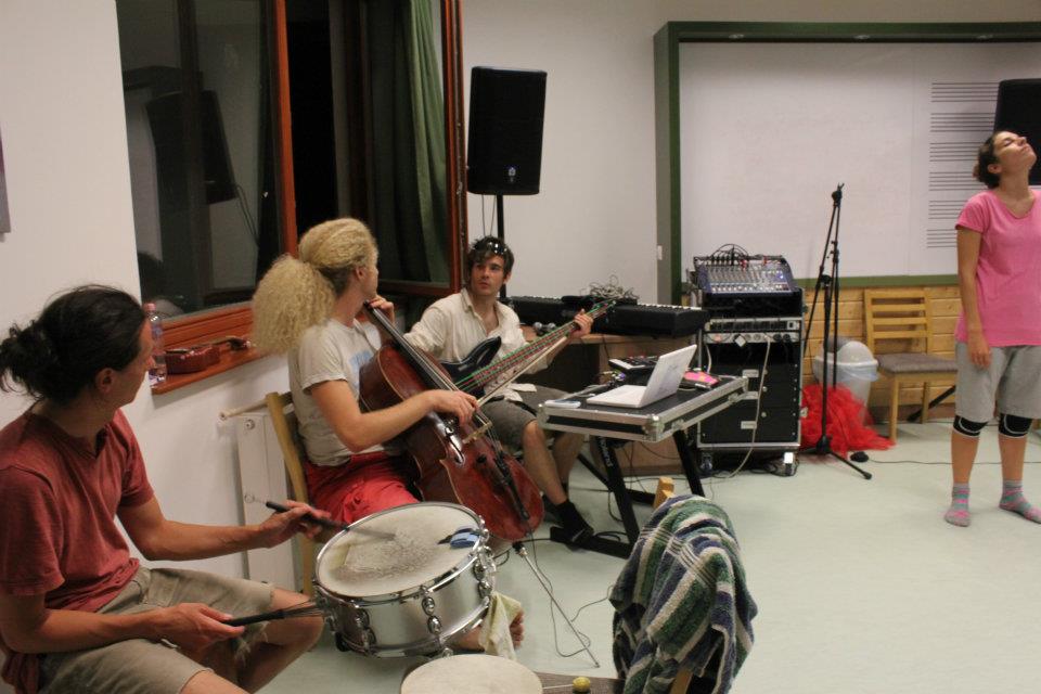 Talking heArts — Early collaboration, Snetberger Center, Hungary, August 2011