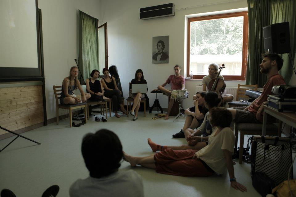 Talking heArts — Early collaboration, Snetberger Center, Hungary, August 2011