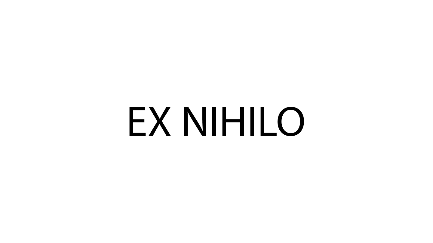 HYBRIS EX NIHILO