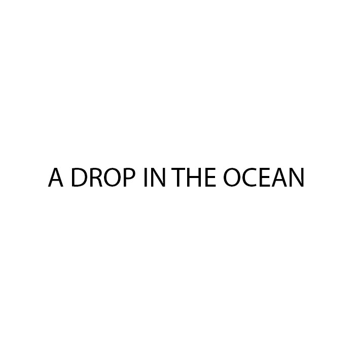A DROP IN THE OCEAN